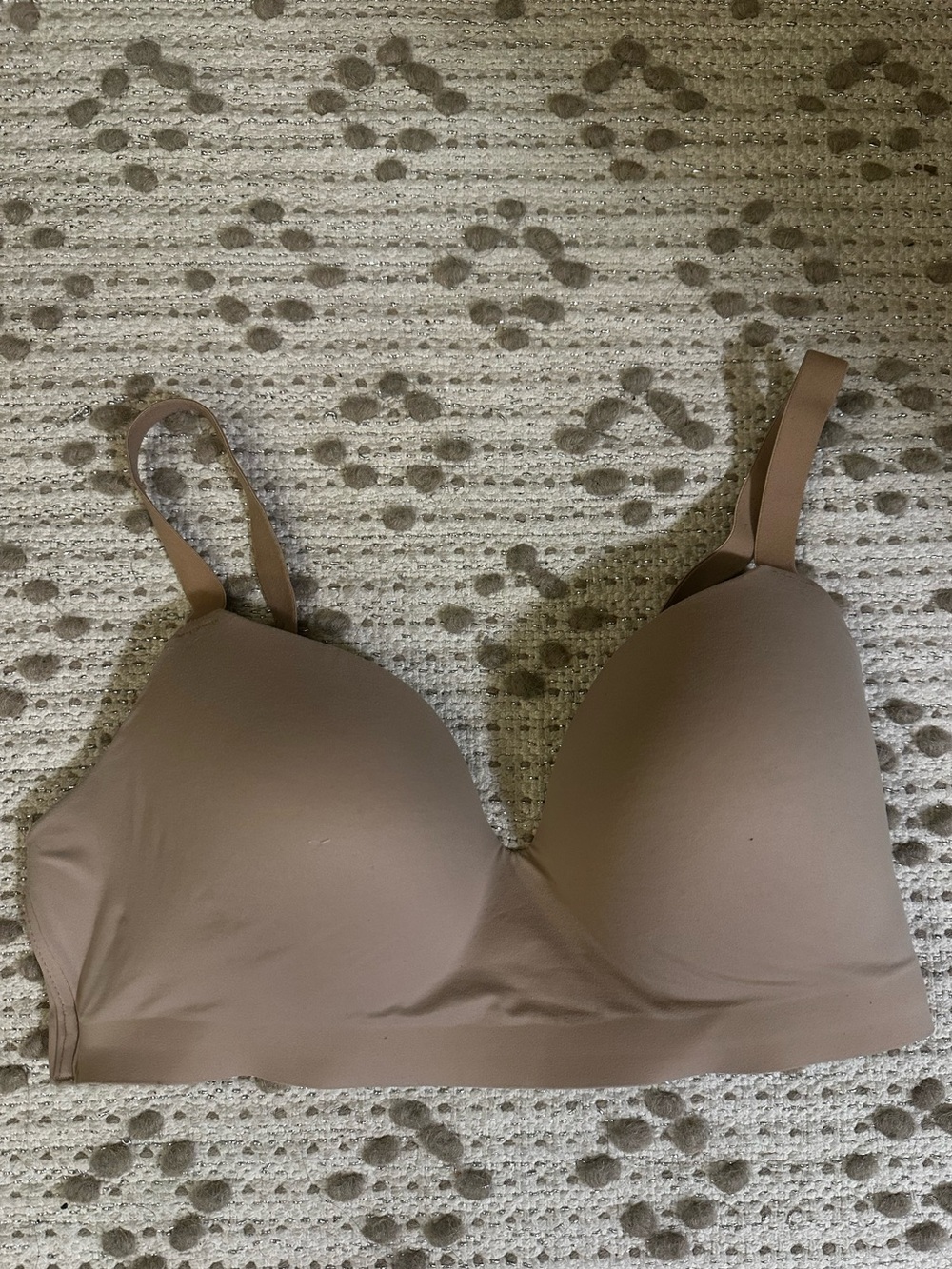 Soma Enbliss Wireless Smooth Bra in Nude Taupe